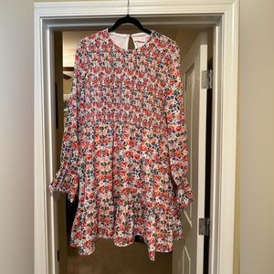 Floral Pink Lily Dress